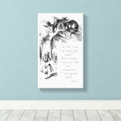 Wir sind alle hier. leinwanddruck (Insitu (Holzboden))