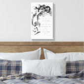 Wir sind alle hier. leinwanddruck (Insitu (Schlafzimmer))