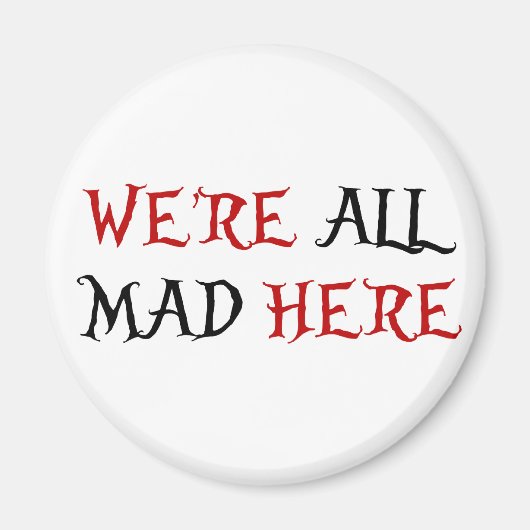 Wir sind alle hier. magnet (Vorne)
