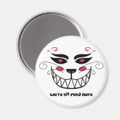 Wir sind alle hier. magnet (Vorderseite/Rückseite)