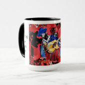 Wir sind alle hier mit zitierender Tasse (Vorderseite Links)