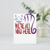 Wir sind alle hier. postkarte (Stehend Vorderseite)