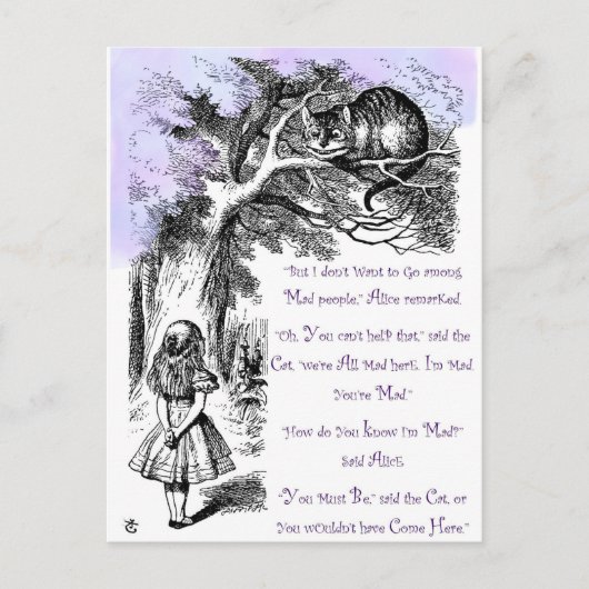 Wir sind alle hier. postkarte (Vorderseite)