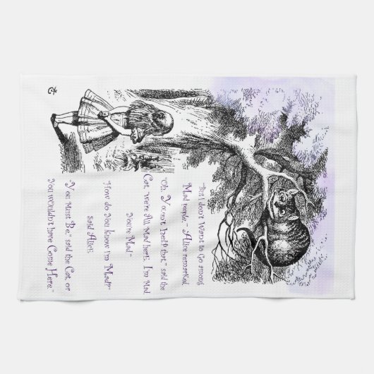 Wir sind alle hier wütend küchentuch (Horizontal)