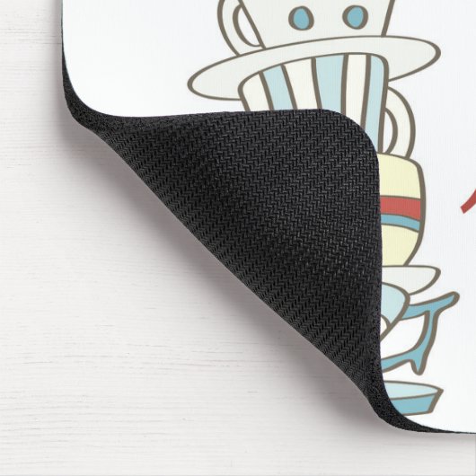 Wir sind alle hier wütend! mousepad (Ecke)