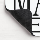 Wir sind alle hier wütend mousepad (Ecke)