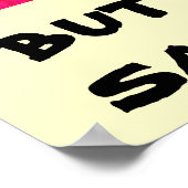 WIR SIND ALLE IM GLEICHEN BOOTSCHEIN. POSTER (Ecke)