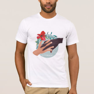 Wir sind alle in diesem gemeinsamen Solidaritätszi T-Shirt