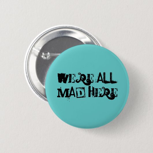 Wir sind alle knöpfen hier wütend button (Vorne & Hinten)