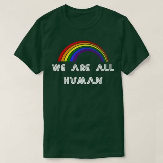 Wir sind alle LGBT LGBT Pride T LGBTQ Support T-Shirt (Design vorne)