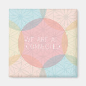 Wir sind alle miteinander verbunden magnet (Vorne)