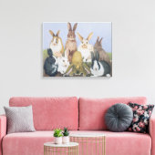 Wir sind alle Ohren Leinwanddruck (Insitu (Wohnzimmer))