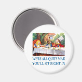WIR SIND ALLE SEHR GUT ERZEUGT MAGNET (Vorderseite/Rückseite)