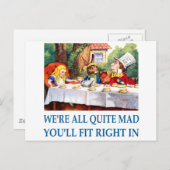 WIR SIND ALLE SEHR GUT ERZEUGT POSTKARTE (Vorne/Hinten)