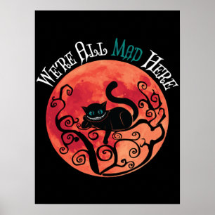 Wir sind alle tot - Cheshire Cat Full Moon Poster