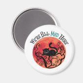 Wir sind alle tot - Cheshire Cat Magnet (Vorderseite/Rückseite)