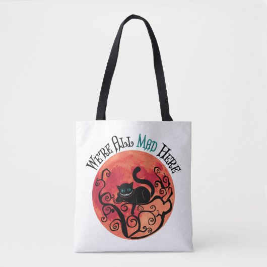 Wir sind alle tot - Cheshire Cat Tasche (Vorderseite)