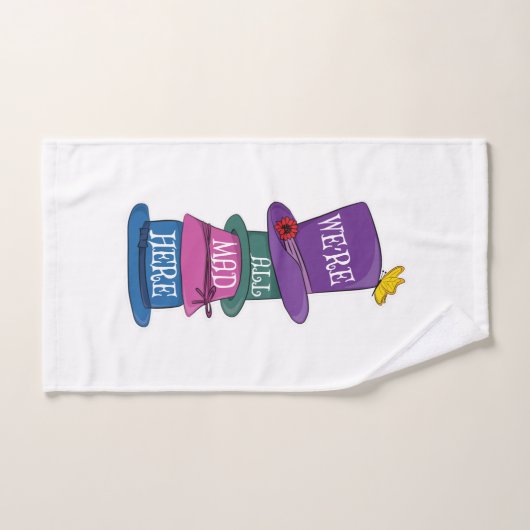 Wir sind alle tot, Mad Hatter Alice im Wunderland Handtuch (Handtuch)