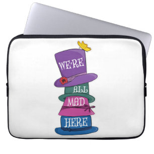 Wir sind alle tot, Mad Hatter Alice im Wunderland Laptopschutzhülle