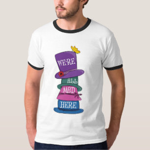 Wir sind alle tot, Mad Hatter Alice im Wunderland T-Shirt