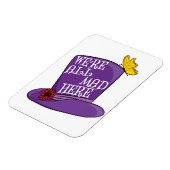 Wir sind alle tot - Mad Hatter Hat Magnet (Linke Seite)