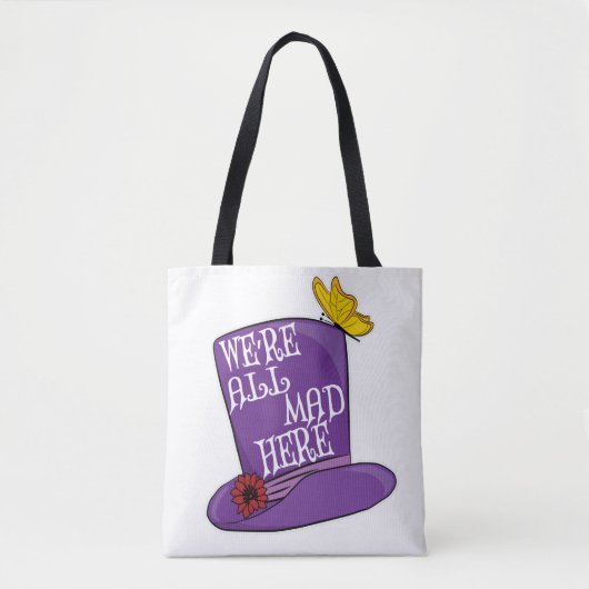 Wir sind alle tot - Mad Hatter Hat Tasche (Vorderseite)