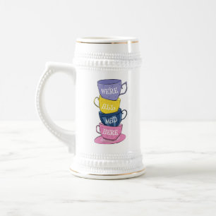Wir sind alle tot - Mad Tea Party Cups Bierglas