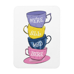 Wir sind alle tot - Mad Tea Party Cups Magnet