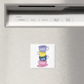 Wir sind alle tot - Mad Tea Party Cups Magnet (In Situ (Geschirrspüler))