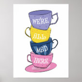 Wir sind alle tot - Mad Tea Party Cups Poster (Vorne)