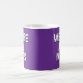 "Wir sind alle Trottel“-Tasse – Freche Keramiktass Kaffeetasse (Mittel)