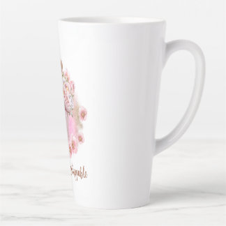 Wir sind alle unaufhaltsam - Florales Empowerment- Milchtasse