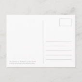 Wir sind alle verrückt hier Alice Cheshire Cat CC0 Postkarte (Rückseite)