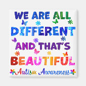 Wir sind alle verschieden magnet (Vorne)