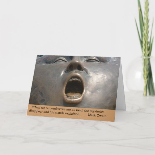 Wir sind alle wütend karte (Vorderseite)