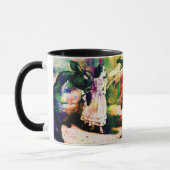 Wir sind alle wütende hier Alice im Wunderland Tasse (Links)