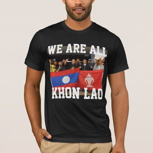 Wir sind aller Khon Lao T-Shirt (Vorderseite)