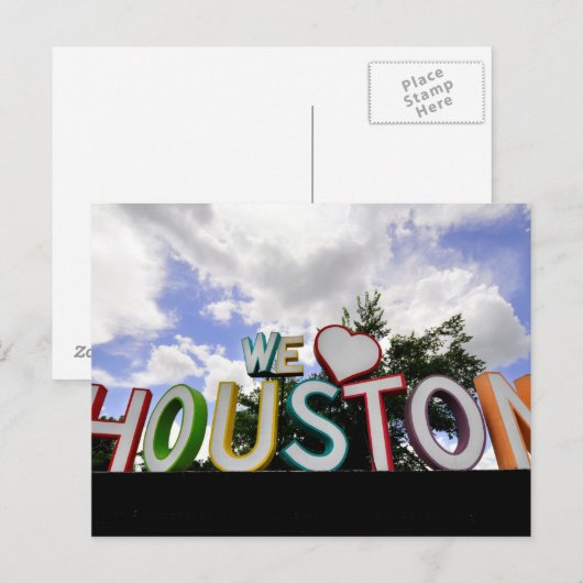 Wir sind am Herzen Postkarte (Vorne/Hinten)