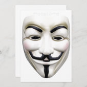 Wir sind anonym! einladung (Vorne/Hinten)