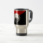 Wir sind anonyme Anarchisten-Flagge Reisebecher (VorderseiteRechts)