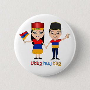 Wir sind armenisch button