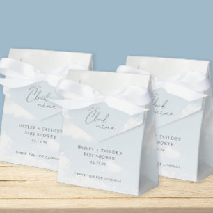 Wir sind auf Cloud 9 Babydusche Geschenkschachtel