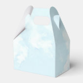 Wir sind auf Cloud Nine Baby Dusche Geschenkschachtel (Rückseite)