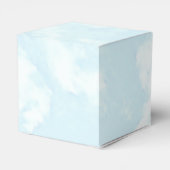 Wir sind auf Cloud Nine Baby Dusche Geschenkschachtel (Rückseite)