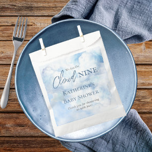 Wir sind auf Cloud Nine Blue Boy Baby Dusche Geschenktütchen