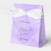 Wir sind auf Cloud Nine Tender Baby Dusche Geschenkschachtel (Vorderseite)