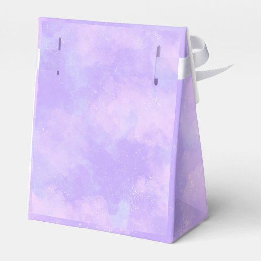 Wir sind auf Cloud Nine Tender Baby Dusche Geschenkschachtel (Rückseite)