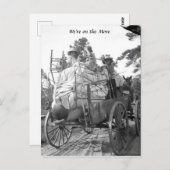 Wir sind auf dem Weg zur Postkarte (Vorne/Hinten)