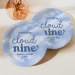 Wir sind auf der Cloud Nine Blue 9. Geburtstagspar Pappteller<br><div class="desc">Dies sind Wir sind auf Cloud Nine Blue 9. Geburtstagsparty Papier Teller!</div>