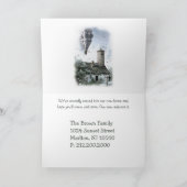 Wir sind auf eine neue Zuhause umgezogen | Landsch Ankündigung (Innenseite)